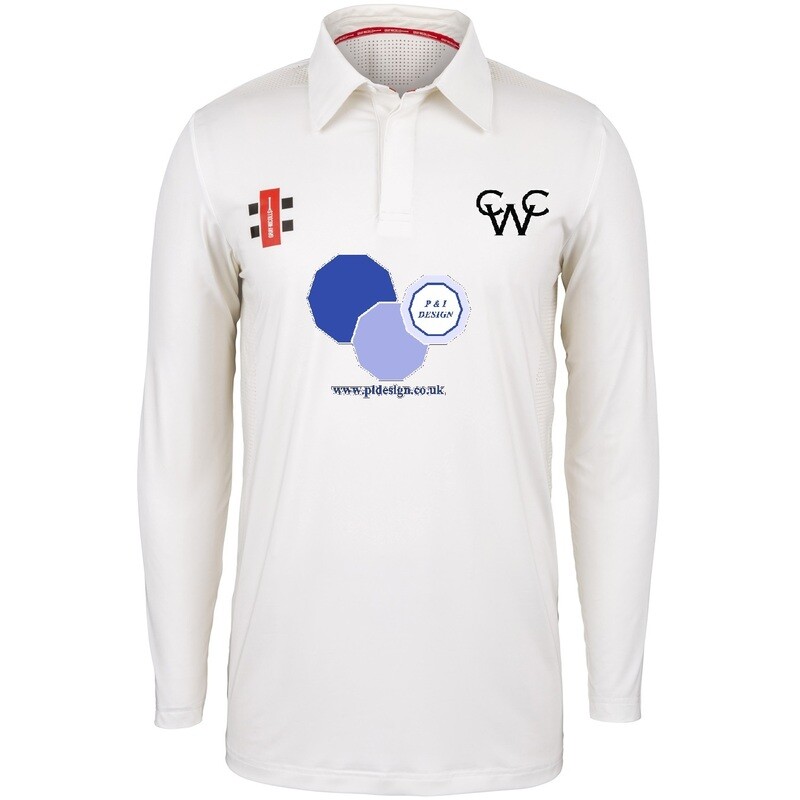 Wolviston Matrix Long Sleeve Cricket Shirt Wolviston Matrix Long Sleeve Cricket Shirt