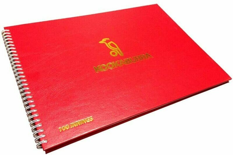 Kookaburra 100 Innings Wirebound Scorebook Kookaburra 100 Innings Wirebound Scorebook