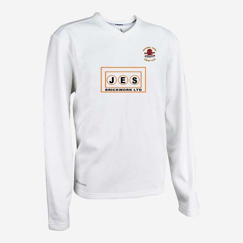 Rothwell Town Pro Player Long Sleeve Cricket Sweater Rothwell Town Pro Player Long Sleeve Cricket Sweater