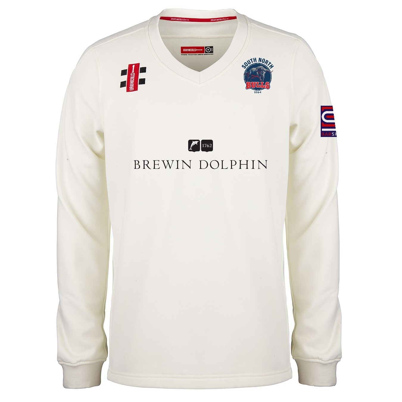 South North Bulls Pro Performance Long Sleeve Sweater Adult