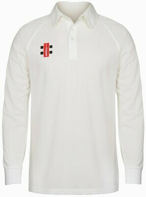 Norton Matrix Long Sleeve Cricket Shirt Junior Section (No Sponsor)