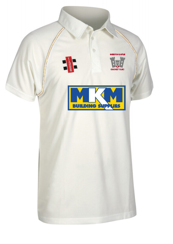 Skelton Castle Under 15's Matrix V2 Short Sleeve Cricket Shirt Skelton Castle Under 15's Matrix V2 Short Sleeve Cricket Shirt