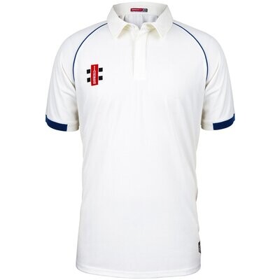 Aldbrough St John Matrix V2 Short Sleeve Cricket Shirt Adult