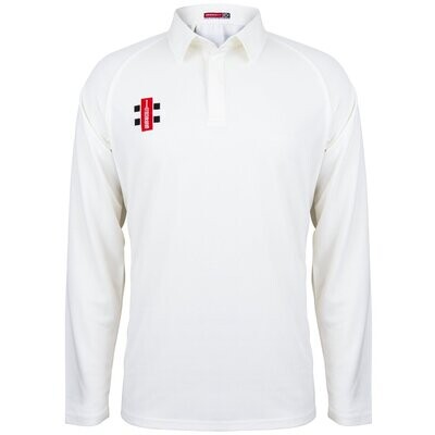 Burnhope Matrix V2 Long Sleeve Cricket Shirt