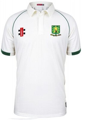 Morpeth Matrix V2 Short Sleeve Cricket Shirt Junior Section
