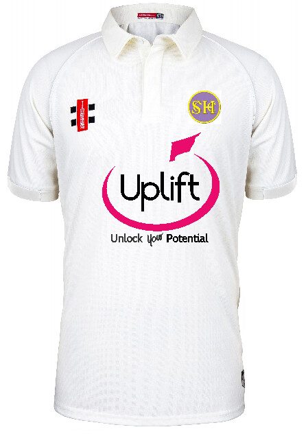 Seaham Harbour Matrix V2 Short Sleeve Cricket Shirt Adult Seaham Harbour Matrix V2 Short Sleeve Cricket Shirt Adult
