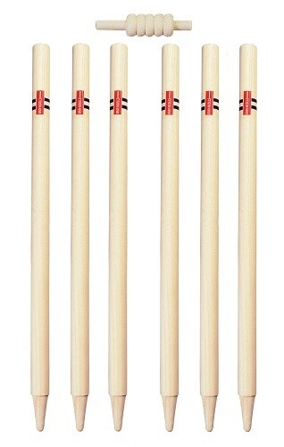 Gray Nicolls Club Wooden Match Cricket Stumps Gray Nicolls Club Wooden Match Cricket Stumps