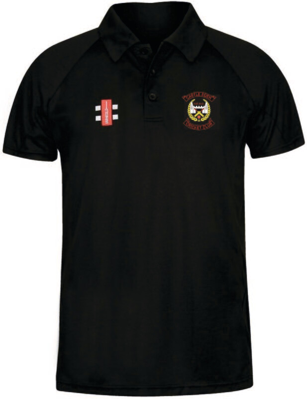 Castle Eden Matrix Black Polo Shirt Castle Eden Matrix Black Polo Shirt