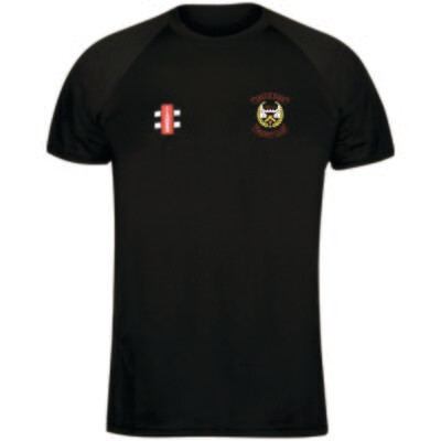 Castle Eden Junior Matrix Black Short Sleeve Training T Shirt