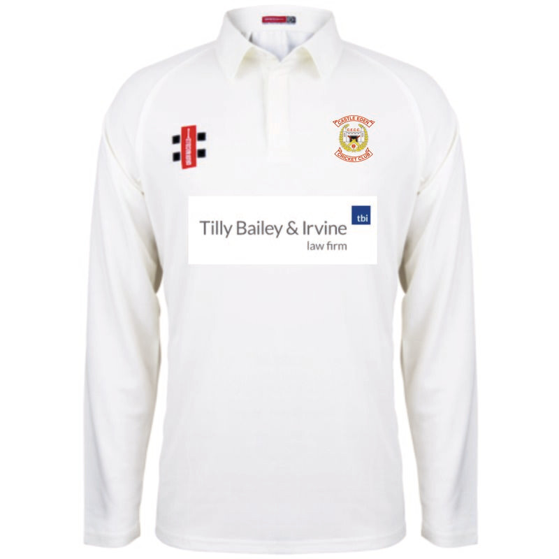 Castle Eden Matrix V2 Long Sleeve Cricket Shirt Castle Eden Matrix V2 Long Sleeve Cricket Shirt