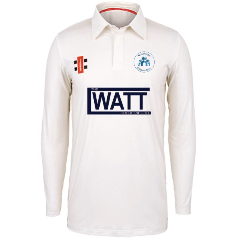 Nunthorpe Pro Performance Long Sleeve Cricket Shirt Adult Nunthorpe Pro Performance Long Sleeve Cricket Shirt Adult