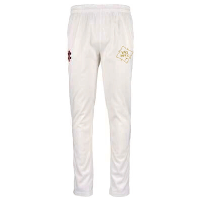 Nunthorpe (Macy Brown's) Matrix V2 SLIM FIT Cricket Trousers Nunthorpe (Macy Brown's) Matrix V2 SLIM FIT Cricket Trousers