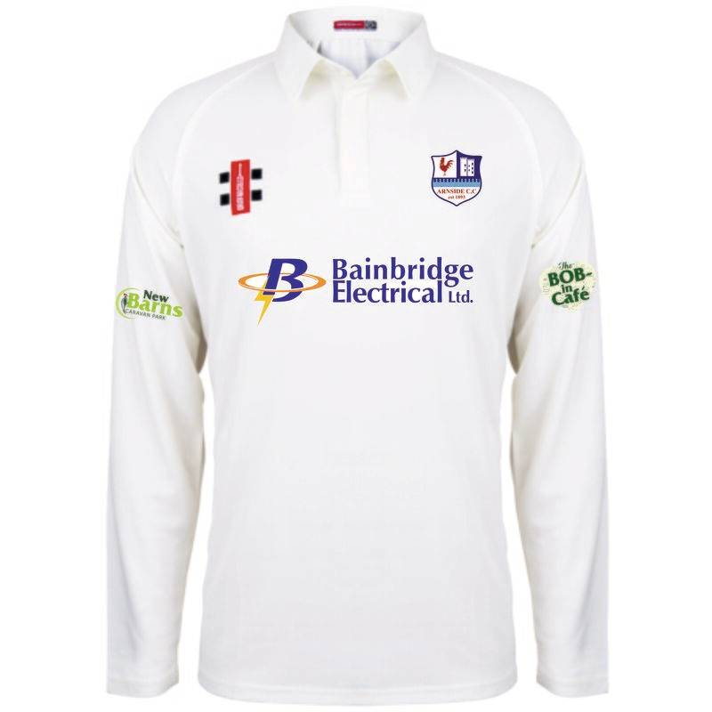 Arnside Matrix V2 Long Sleeve Cricket Shirt