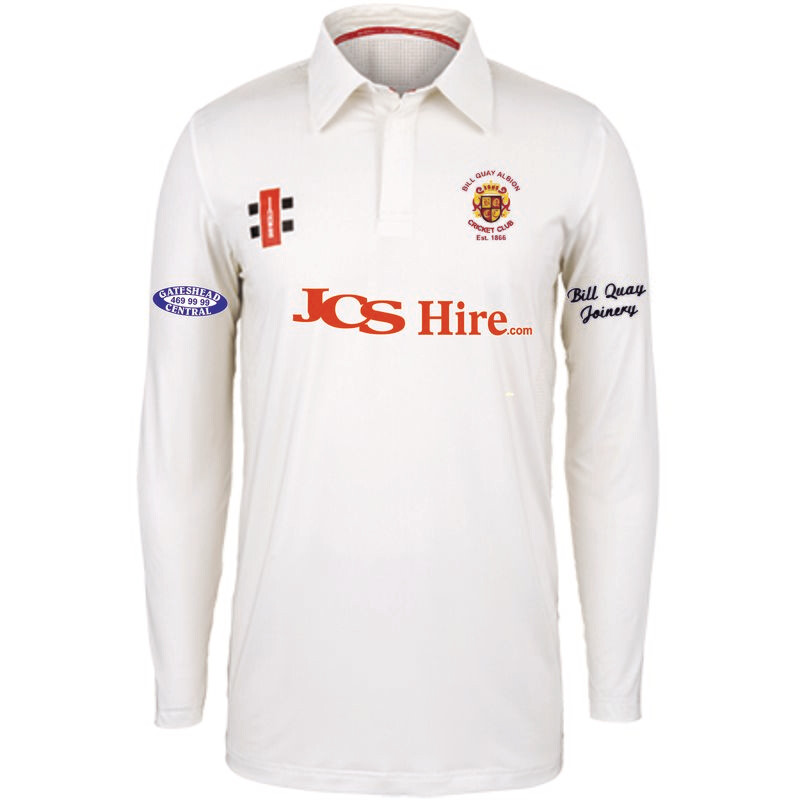 Bill Quay Pro Performance Long Sleeve Cricket Shirt Bill Quay Pro Performance Long Sleeve Cricket Shirt