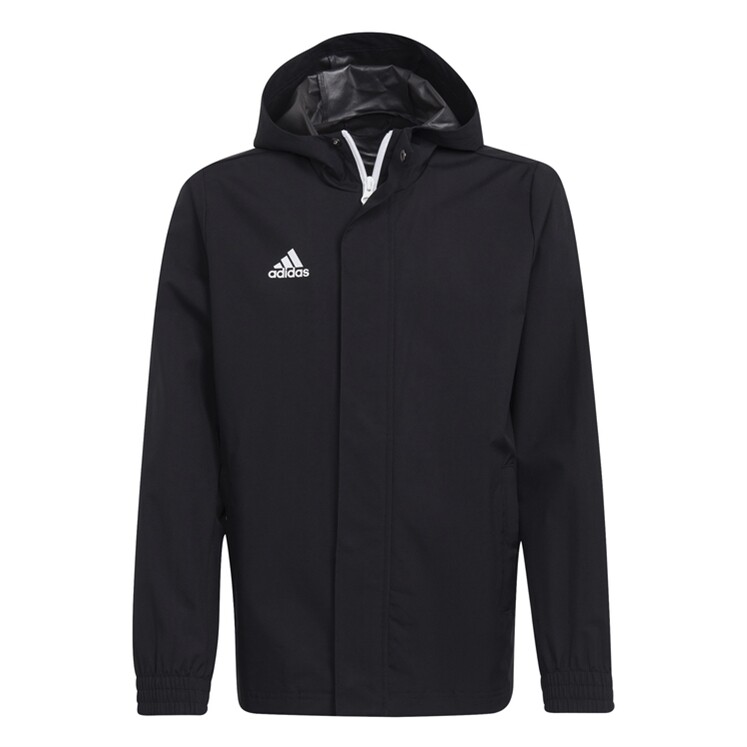 Escomb FC adidas ENT22 Black All Weather Jacket Escomb FC adidas ENT22 Black All Weather Jacket
