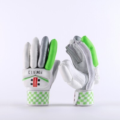 2024 Gray-Nicolls Power 1.3 Green Batting Gloves