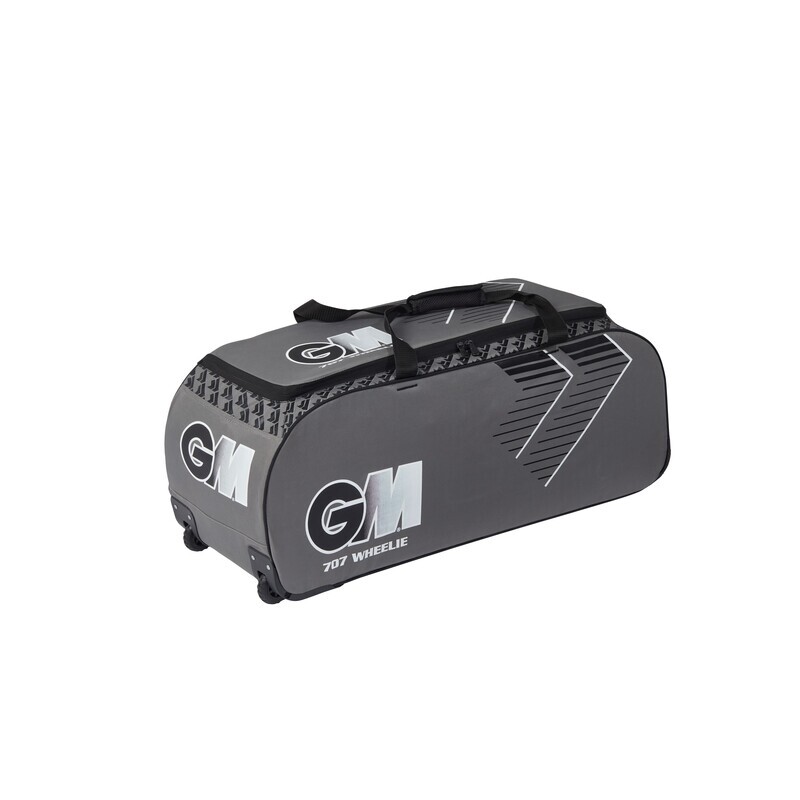 2024 Gunn & Moore 707 Grey Wheelie Bag - Size - 90cm x 32cm x 32cm