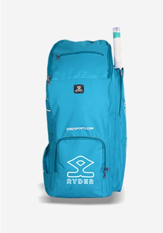 2024 Shrey Ryder Blue Cricket Duffle Bag Size: 76cm x 30cm x 25cm