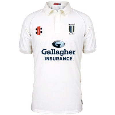 Middlesbrough Matrix V2 Short Sleeve Cricket Shirt - Adult Section