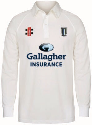 Middlesbrough Matrix Long Sleeve Cricket Shirt - Adult Section