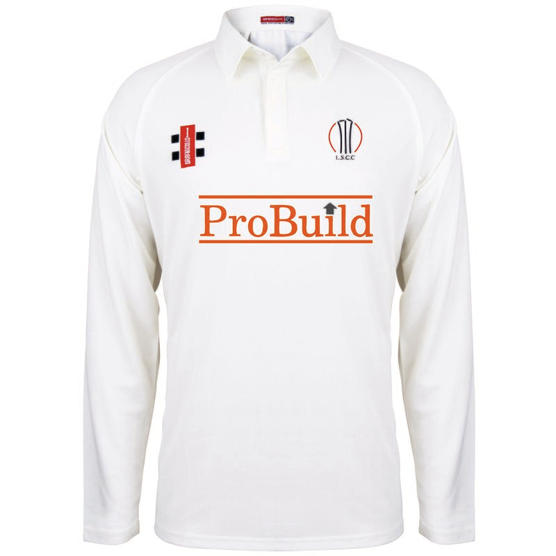 Long Sutton Senior Matrix V2 Long Sleeve Cricket Shirt
