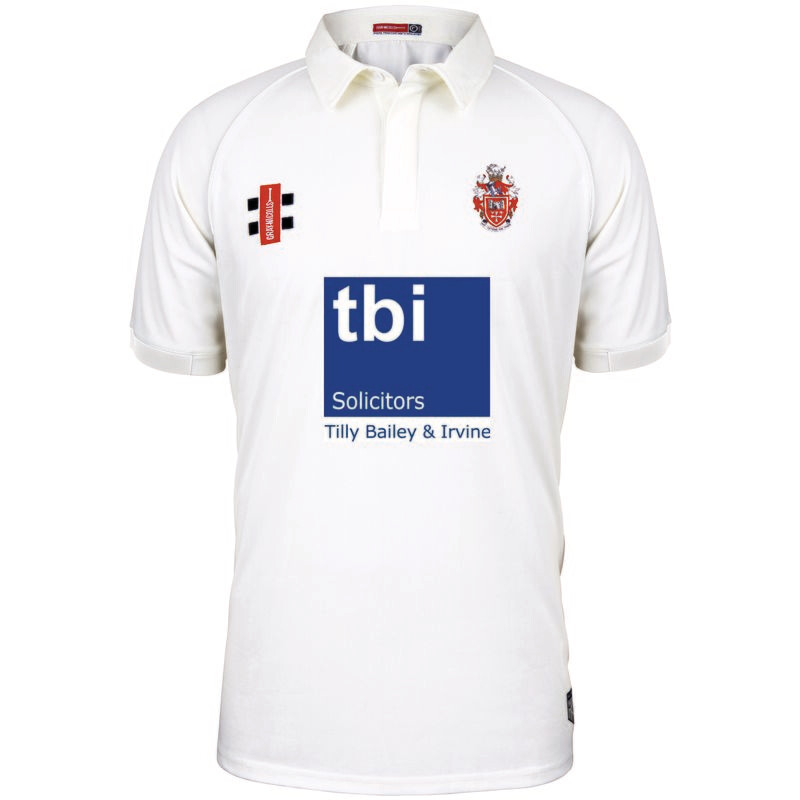 Barnard Castle Matrix V2 Short Sleeve Cricket Shirt