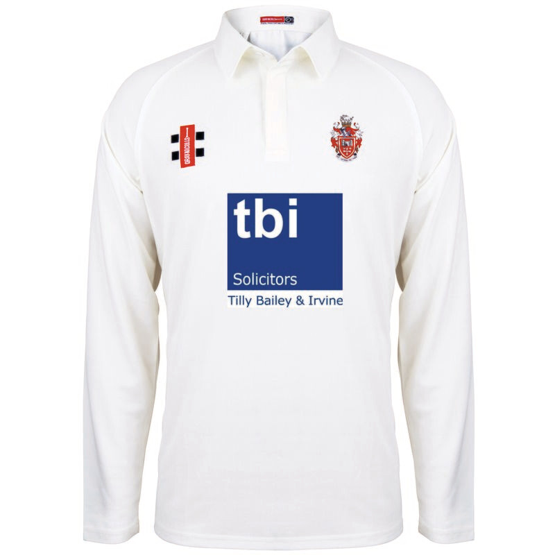 Barnard Castle Matrix V2 Long Sleeve Cricket Shirt
