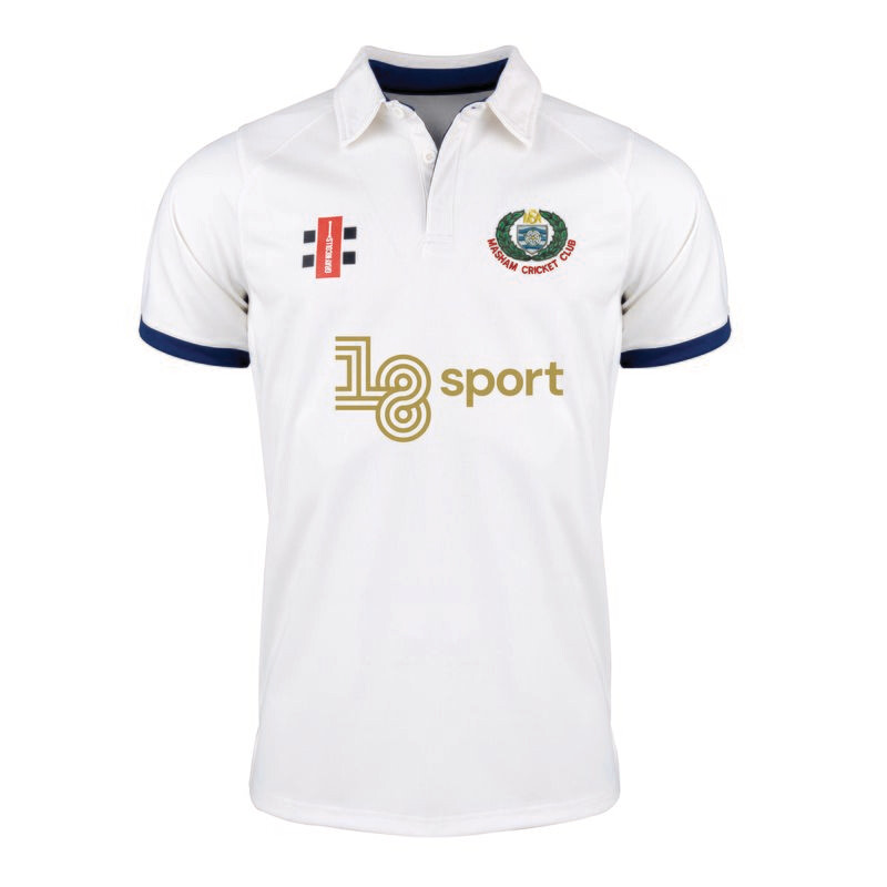 Masham Pro Performance V2 Short Sleeve Cricket Shirt Masham Pro Performance V2 Short Sleeve Cricket Shirt
