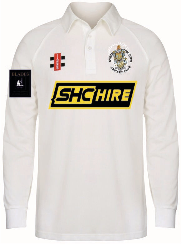 Northallerton Town Matrix V2 Long Sleeve Cricket Shirt Northallerton Town Matrix V2 Long Sleeve Cricket Shirt