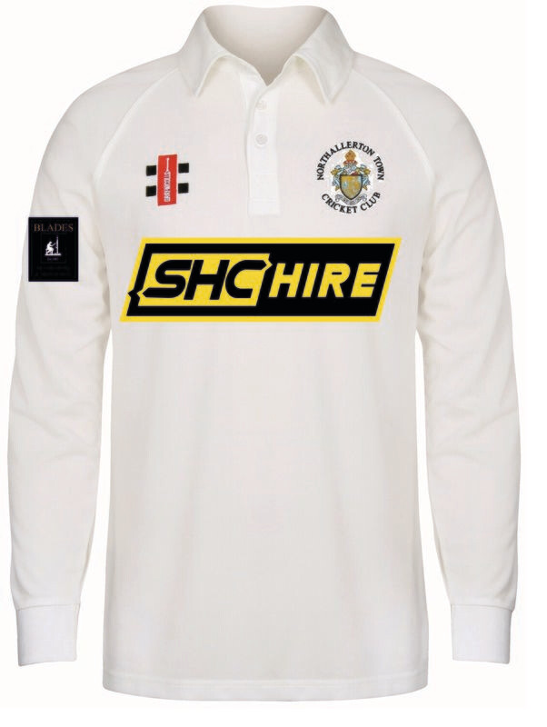 Northallerton Town Pro Performance Long Sleeve Cricket Shirt Northallerton Town Pro Performance Long Sleeve Cricket Shirt