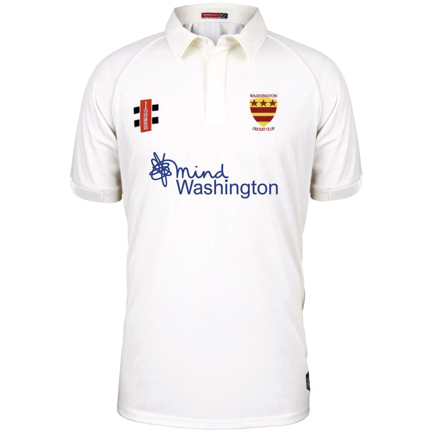 Washington Matrix V2 Short Sleeve Cricket Shirt