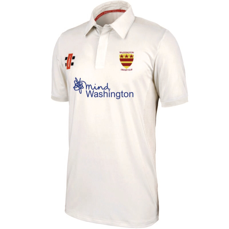 Washington Pro Performance Short Sleeve Cricket Shirt Washington Pro Performance Short Sleeve Cricket Shirt
