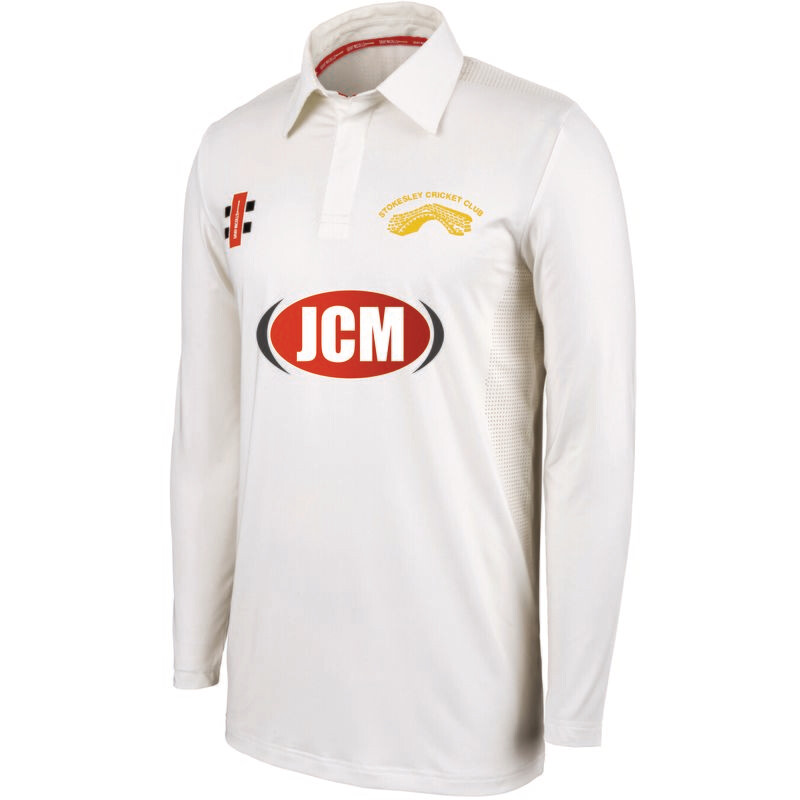 Stokesley Pro Performance Long Sleeve Cricket Shirt Stokesley Pro Performance Long Sleeve Cricket Shirt