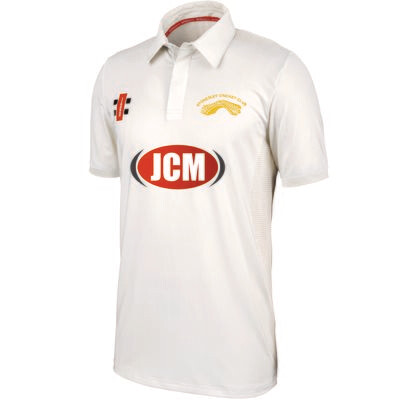 Stokesley Pro Performance Short Sleeve Cricket Shirt
