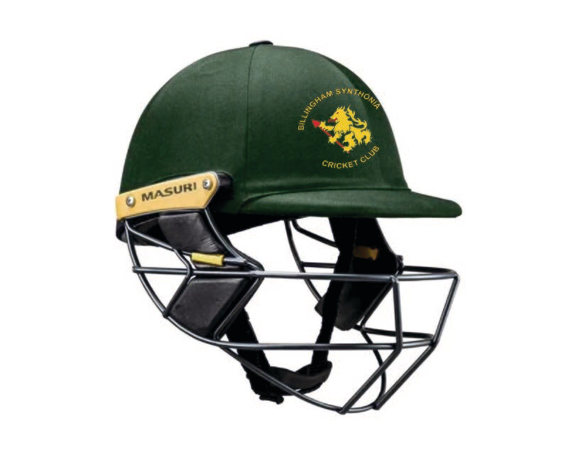 Billingham Synthonia Masuri T Line Stainless Steel Grill Helmet Adult