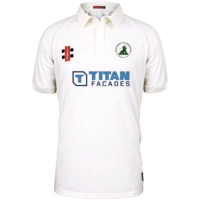 Billingham Synthonia Over 40's Matrix V2 Short Sleeve Cricket Shirt