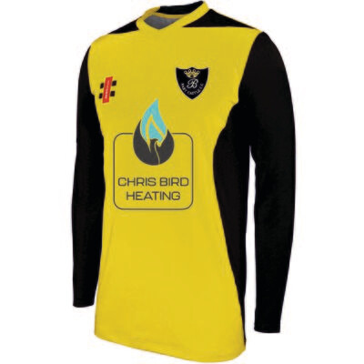 Raby Castle Pro Performance Junior T20 Playing Shirt Long Sleeve