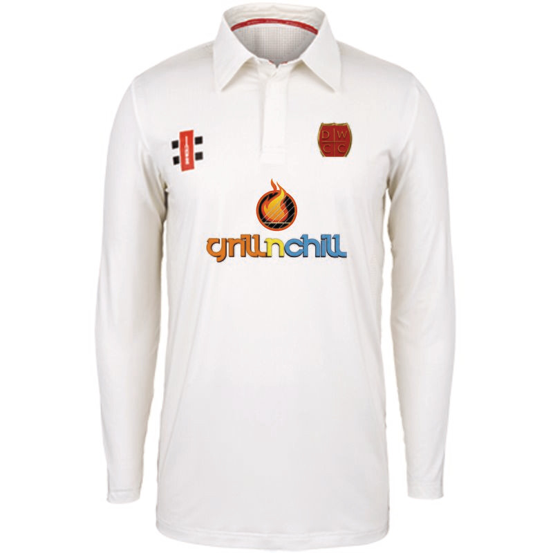 Dawdon Welfare Pro Performance Long Sleeve Cricket Shirt Dawdon Welfare Pro Performance Long Sleeve Cricket Shirt