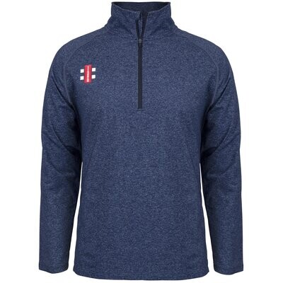 Normanby Hall Velocity Mid Layer 1/4 Zip Top