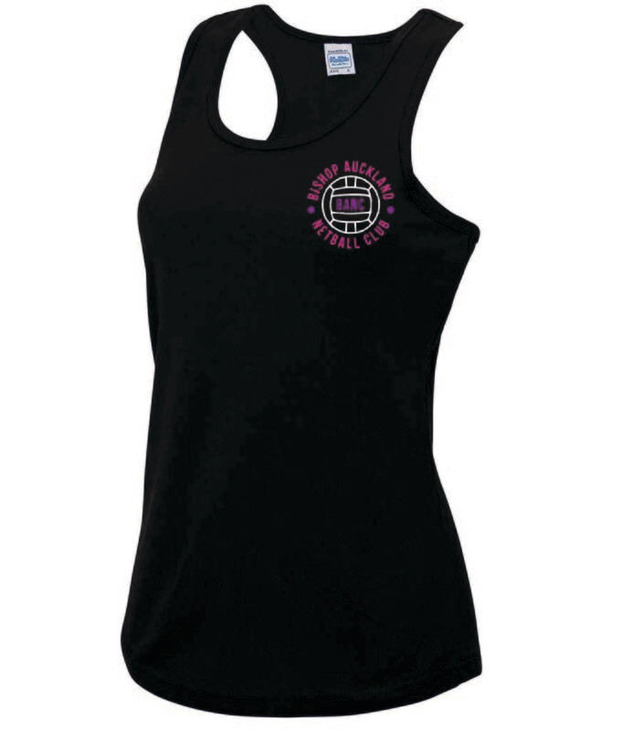 BANC Black Ladies Vest Top