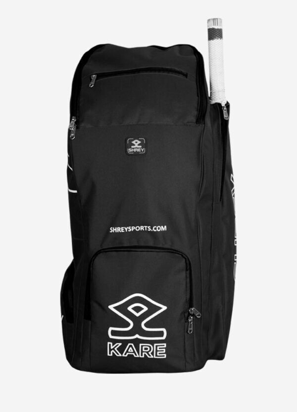 2023 Shrey Ryder Black Cricket Duffle Bag Size: 76cm x 30cm x 25cm