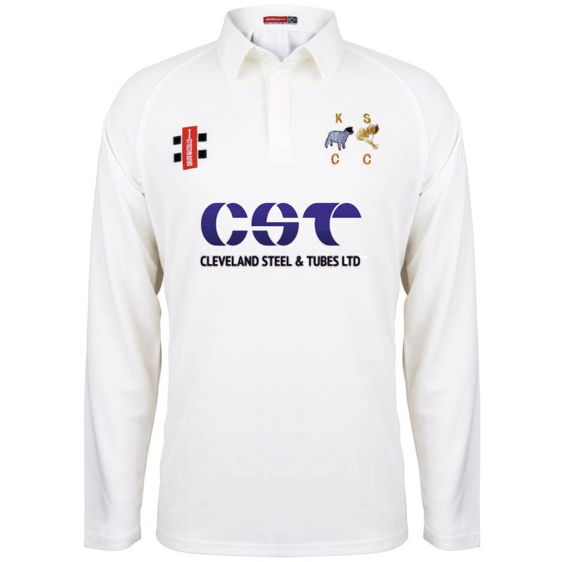 Kirby Sigston Matrix V2 Long Sleeve Cricket Shirt Kirby Sigston Matrix V2 Long Sleeve Cricket Shirt