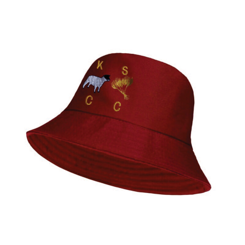 Kirby Sigston Maroon Bucket Hat Kirby Sigston Maroon Bucket Hat