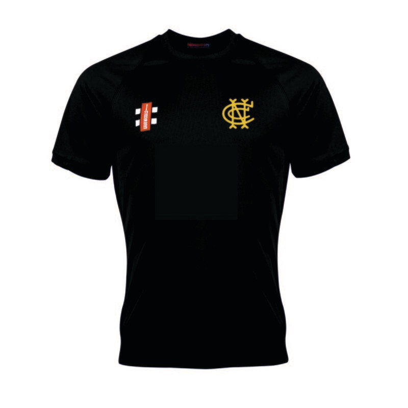 Newport Matrix Short Sleeve Black T Shirt Adult