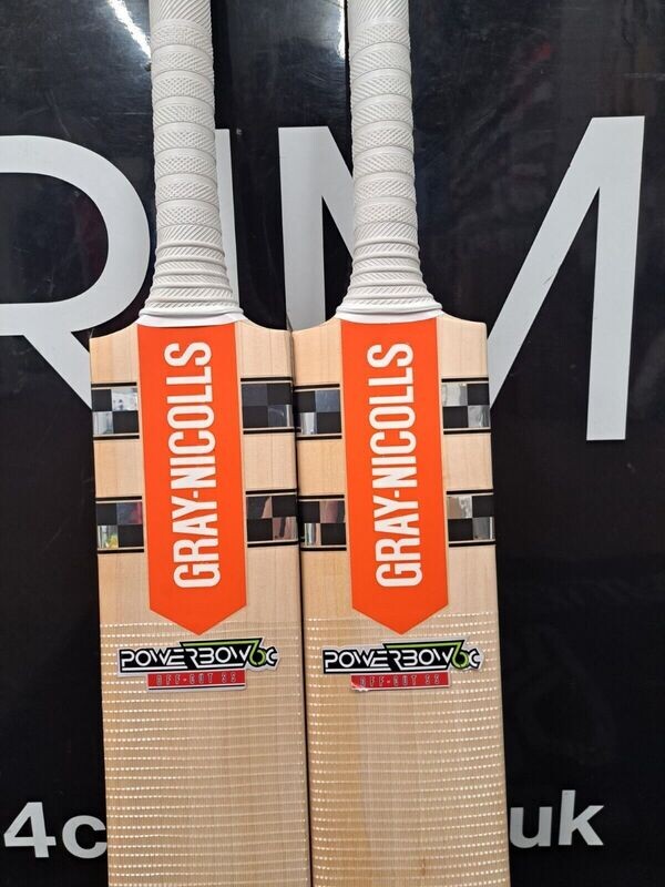 Gray Nicolls Cricket Bat PowerBow 6x "Off-Cut" English Willow SH