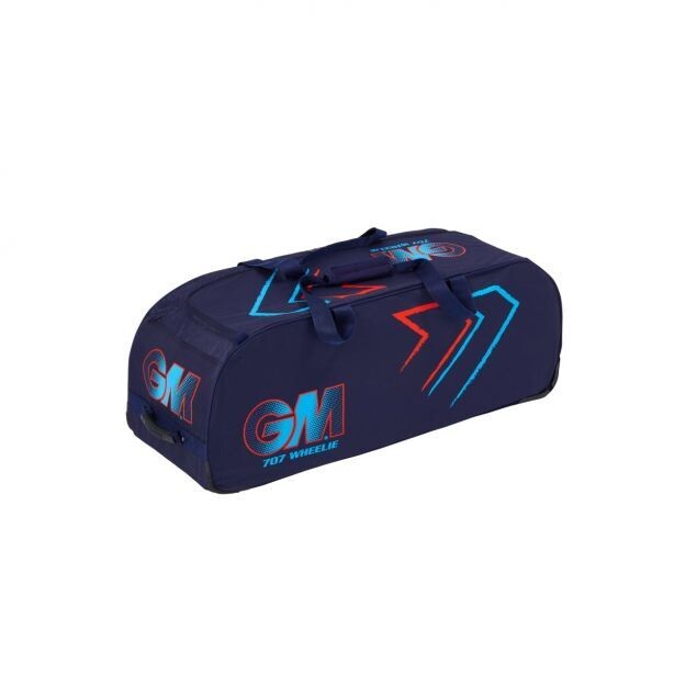 2024 Gunn & Moore 707 Navy  Wheelie Bag - Size - 90cm x 32cm x 32cm