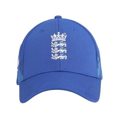 2023 Castore ECB England ODI Cricket Cap Sodalite Blue