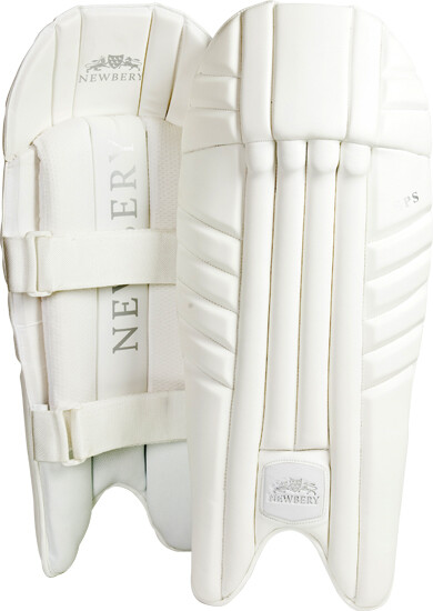 2026 Newbery Cricket SPS White Wicket Keeping Pads 2026 Newbery Cricket SPS White Wicket Keeping Pads