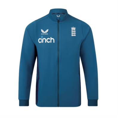 2023/24 Castore ECB England Cricket Full Zip Anthem Jacket Senior