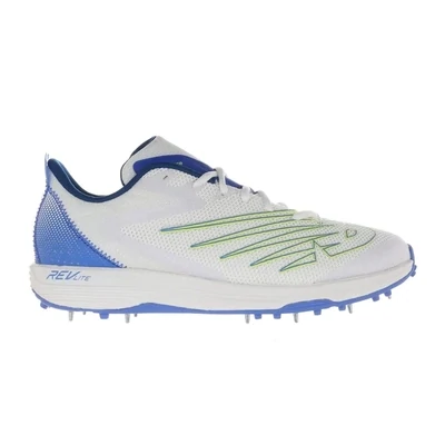 2024 New Balance CK10 R5 White Blue Cricket Shoes
